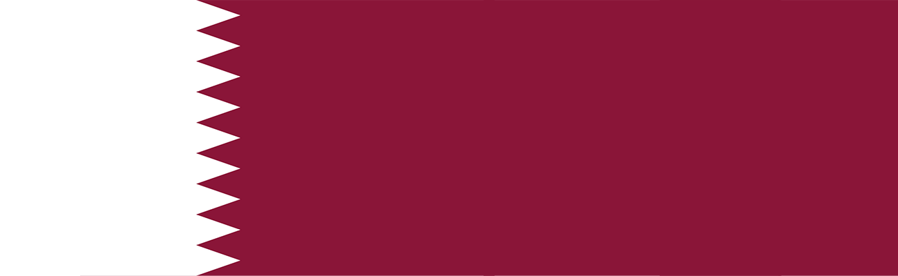 Qatar Flag Background